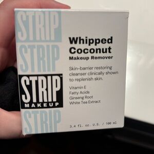 Strip Makeup whipped coconut cleansing balm